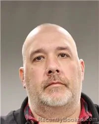 Mugshot of DANIEL JOHN PARENTEAU booked in Anoka County, Minnesota on March 13, 2026