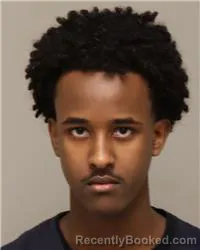 Mugshot of ZAKARIYA HUSSEIN HIRSI booked in Anoka County, Minnesota on March 18, 2026