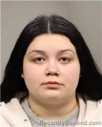 Mugshot of ASHLEY ELIZABETH CALDERON booked in Anoka County, Minnesota on March 19, 2026