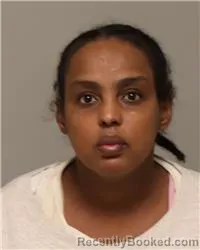 Mugshot of RAHMA SALAH OMAR booked in Anoka County, Minnesota on March 25, 2026