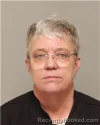 Mugshot of JULIE HALVERSON booked in Anoka County, Minnesota on March 27, 2026