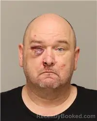 Mugshot of RYAN LEE BEBEAU booked in Anoka County, Minnesota on March 28, 2026