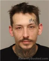 Mugshot of TANNER JORDAN SARGENT booked in Anoka County, Minnesota on April 1, 2026