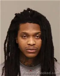 Mugshot of KEISEAN LEVEL JOHNSON booked in Anoka County, Minnesota on April 1, 2026