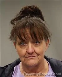 Mugshot of ANGELA MARIE LIEN booked in Anoka County, Minnesota on April 8, 2026