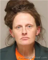 Mugshot of SARAH JANE HAUG booked in Anoka County, Minnesota on May 14, 2026
