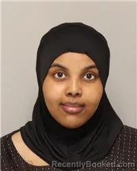 Mugshot of AISHA AHMED SALAD booked in Anoka County, Minnesota on May 15, 2026