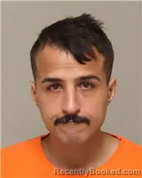 Mugshot of MUSTAFA MAJED MOHSEN ALBOUALI booked in Anoka County, Minnesota on May 18, 2026