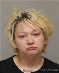 Mugshot of ARIANNA GRACE VALLEY booked in Anoka County, Minnesota on June 25, 2026