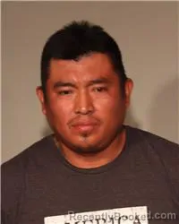 Mugshot of CARLOS ADRIAN DEL ANGEL JIMENEZ booked in Anoka County, Minnesota on June 26, 2026