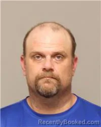 Mugshot of DEREK JAMES SCHWARTZ booked in Anoka County, Minnesota on July 3, 2026