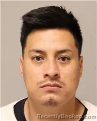Mugshot of CHRISTIAN M SALDANA GUINANSACA booked in Anoka County, Minnesota on July 8, 2026