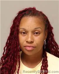 Mugshot of Aria Monet Walker booked in Anoka County, Minnesota on July 26, 2026