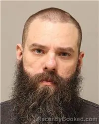 Mugshot of Cameron Joseph Blahut booked in Anoka County, Minnesota on July 27, 2026