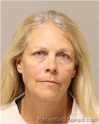 Mugshot of Teresa Lynn Cram booked in Anoka County, Minnesota on July 28, 2026