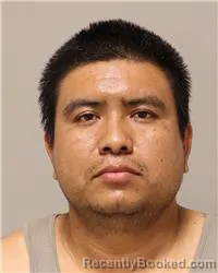 Mugshot of Andrade Rangel Francisco Javier booked in Anoka County, Minnesota on July 29, 2026