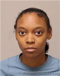 Mugshot of Saniya Breonna Marie Davis booked in Anoka County, Minnesota on July 30, 2026