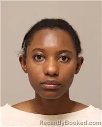 Mugshot of Natalie Nyamokami Ogaro booked in Anoka County, Minnesota on July 31, 2026