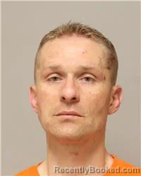 Mugshot of John Oneil Thordson booked in Anoka County, Minnesota on August 2, 2026