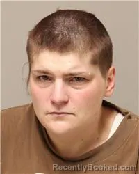 Mugshot of Ashley Noel Clark booked in Anoka County, Minnesota on August 2, 2026