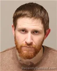 Mugshot of Ryan Scott Berg booked in Anoka County, Minnesota on August 6, 2026