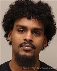 Mugshot of Abdirahman Yusuf Hassan booked in Anoka County, Minnesota on August 6, 2026