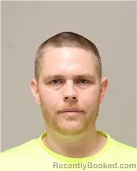 Mugshot of Cory Steven Hewitt booked in Anoka County, Minnesota on August 6, 2026