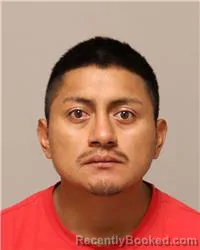 Mugshot of Diego Armando Salau Zhagui booked in Anoka County, Minnesota on August 7, 2026