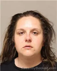 Mugshot of Ashley Cassandra Reinhardt booked in Anoka County, Minnesota on August 7, 2026