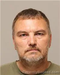Mugshot of Jeremy Gary Clayton Decoux booked in Anoka County, Minnesota on August 8, 2026