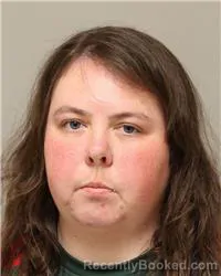 Mugshot of Amanda Kay Hoffman booked in Anoka County, Minnesota on August 8, 2026