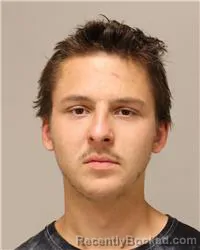 Mugshot of Austin William Farrell booked in Anoka County, Minnesota on August 9, 2026