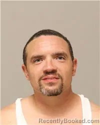 Mugshot of Jordan Scott Tuhy booked in Anoka County, Minnesota on August 10, 2026