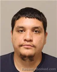 Mugshot of Ismael Alamo-Santellanes booked in Anoka County, Minnesota on August 10, 2026