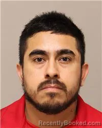 Mugshot of Victor Bello Dominguez booked in Anoka County, Minnesota on August 11, 2026