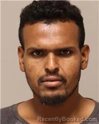 Mugshot of Ali Abukar Hassan booked in Anoka County, Minnesota on August 12, 2026