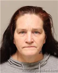 Mugshot of Angela Kay Booth booked in Anoka County, Minnesota on August 12, 2026