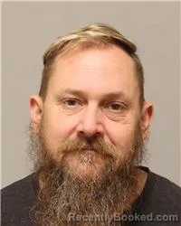Mugshot of Wade Ervin Alan Halvorson booked in Anoka County, Minnesota on August 13, 2026