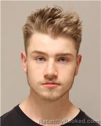 Mugshot of Nolan John Adams booked in Anoka County, Minnesota on August 13, 2026