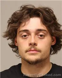 Mugshot of Jaden Matthew Meinen booked in Anoka County, Minnesota on August 14, 2026