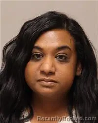 Mugshot of Samantha Sukhram booked in Anoka County, Minnesota on August 14, 2026