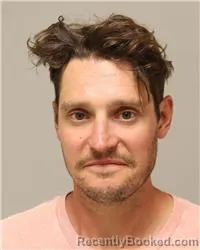 Mugshot of Justin Andrew Cseter booked in Anoka County, Minnesota on August 15, 2026