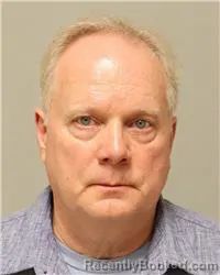 Mugshot of Russell Nathan Hoosline booked in Anoka County, Minnesota on August 16, 2026