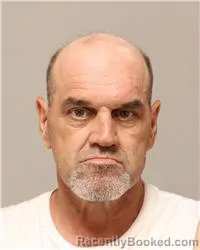Mugshot of David Richard Poppler booked in Anoka County, Minnesota on August 16, 2026