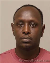 Mugshot of Yusuf Hussein Hassan booked in Anoka County, Minnesota on August 17, 2026