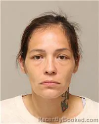 Mugshot of Laura Jean Thompson booked in Anoka County, Minnesota on August 17, 2026