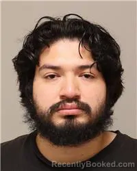 Mugshot of Gabriel Eduardo Salmeron Miranda booked in Anoka County, Minnesota on August 18, 2026