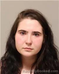 Mugshot of Alexis Nicole Aud booked in Anoka County, Minnesota on August 18, 2026