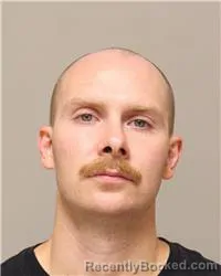 Mugshot of Brenden Anthony Nadeau booked in Anoka County, Minnesota on August 19, 2026