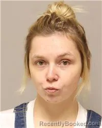 Mugshot of Hannah Marie Olson booked in Anoka County, Minnesota on August 21, 2026